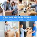 JARLINK Clear Packing Tape (12 Rolls), Heavy Duty Packaging Tape for Shipping Packaging Moving Sealing, 2.7mil Thick, 1.88 inches Wide, 60 Yards Per Roll, 720 Total Yards