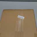 INFUN 1 Inch Telescoping 3 Ring Binder- 4 PCS-Black, Portable Plastic Binder with Telescoping Spine, 3 Ring Binders with Foldable Front Cover Holds 8.5" x 11" Paper for School,Office and Homes