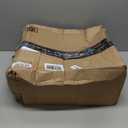 Leyndo 6 FT Christmas Inflatable Santa Claus Outdoor with a Gift Bag and a Dog Blow Up Decoration with LED Lights Cute Xmas for Holiday Party Yard Garden Lawn Decor