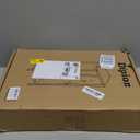 Dipion Tall Plant Stand Indoor,31 Inch Plant Stands,2 Tier Metal Plant Stand with Heavy Duty Wood,Marble White and Black