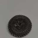 Stainless Steel Wool Scrubber with 2 Replacement Pads - Clean Metal Pans, Pots, Grills & More (4pcs)