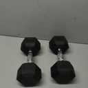 CAP Barbell Coated Dumbbell Weight | Multiple Options Pairs & Sets (25 lb - Pair)