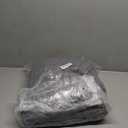 Waowoo Adult Weighted Blanket Queen Size (15lbs 60"x80") Heavy Blanket with Premium Glass Beads, (Dark Grey)