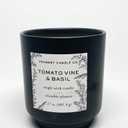 Foundry Candle Co. Tomato Vine & Basil Single Wick Candle in Reusable Planter - 17 oz