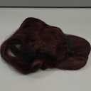 LONAI 4PC Clip in Hair Extensions, 100 Pure Protein Silk Curly Hair Extension for Women, 26 Inch Long Soft Natural Hair Extensions-Medium Brown Ash Blonde Highlight