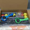 XVISHX Baby Playpen with Mat, 50x50 Inch Play Pen, Playpen for Babies and Toddlers, Baby Playard for Indoor & Outdoor Active Center Game Fence, with Skin-Friendly Fabric and Soft Breathable Mesh (Grey)