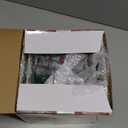 Christmas Lighted Gift Boxes, Pre-lit Lights Gold Linen Cloth Gift Boxes, Light up Present Boxes Set Battery Operated with Different Sizes for Holiday Indoor Outdoor Decorations (Gold Liene)