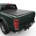 AUTOSAVER88 FRP Hard Tri-fold Truck Bed Tonneau Cover Compatible with Ford Maverick 2022 2023 2024 2025 2026 4.5 Feet Bed