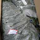 7.5ft Prelit Christmas Tree with 798 Warm White & Multi-Color LED Lights 1900 Branch Tips 3-Minute Quick Power Connect Pencil Xmas Tree for Holiday Decor Home and Party (Green)