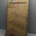 Mythinglogic Garden Tool Organizer for Garage, Yard Tool Rack with Wheels, Garage Organizers and Storage Holder for Yard Tools (Deluxe Tower)