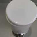 simplehuman 4.5 Liter Bathroom Trash Can, White Steel