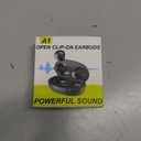 Open Clip-On Earbuds Powerful Sound