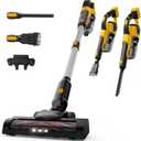 190W Brushless Cordless Vacuum Cleaner Compatible with DeWalt 20V Battery (Tool Only), 20KPa Portable 5-in-1 Lightweight Stick Handheld Vacuum with HEPA Filter for Car Home Carpet Hardfloor Pet Hair