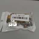 30 Piece Plum Magnetic Snap Buttons for Clothes Purse Handbag Scrapbook Homemade Sewing Craft (Black+Gold+Silver)