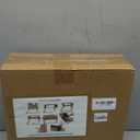 Limitliho 24 Pack White Cardboard Magazine File Holder for Desk, Shelves, Office or Home, Vertical Book Bins for Classroom and Library Use, 10.6'' H10.2'' L 3.5''W Folder Organizer Box