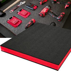 Tool Box Foam, 1PC 22x18x2 inch, Foam Inserts for Cases, Polyethylene Storage Sheets for Toolbox Hard Case, Tool Shadow Insert, Kaizen Organizer Sheet