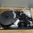 46 Inch Ceiling Fans with Lights and Remote Control, Farmhouse Ceiling Fan for Bedroom Living Room and Patio, Black Caged Ceiling Fan for Indoor and Outdoor