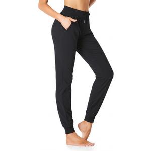 SEVEGO Tall Women's Lightweight Cotton Joggers 30/32/34/36 Inseam Sweatpants Lounge Yoga Running Workout Athletic Pants (Medium, Black)
