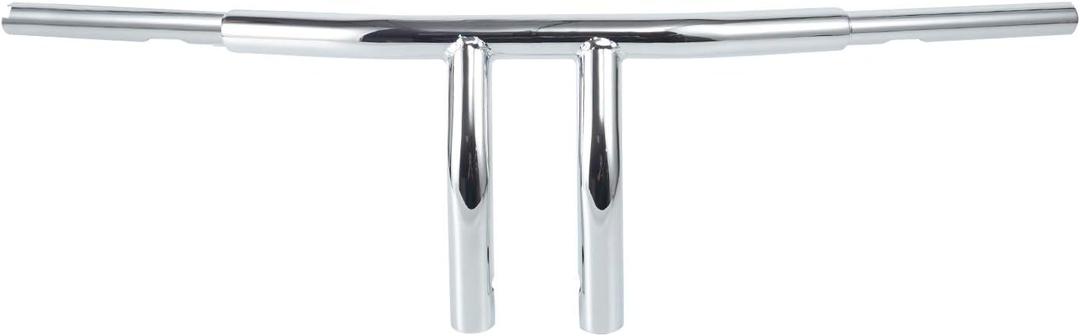 8'' Rise 1-/4'' T Bar Handlebar Drag Bar Fit Harley 96-17 Sportster Dyna Softail (Chrome)