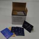 100 Bulk Navy Thank You Cards with Kraft Envelopes and stickers - 4 Minimalistic Designs Blank Thank You Notes with Envelopes Matt for business Wedding Bridal Gift Baby Shower Business Graduation