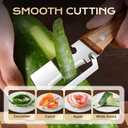 3 x 2pcs Stainless Steel Vegetable Peeler with Wooden Handle, Sharp Fruit Peeler for Kitchen, Multifunctional Potato Peeler with Can Opener, Ergonomic Non-Slip Grip for Home Cooking, Restaurant, Camping