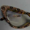 Cat Eye Crystal Rhinestone Reading Glasses for Women Sparkling Eyewear Frames Female Trendy bling Diamond Reader