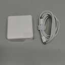 ixcv Mac Book Pro Charger - 118W USB C Charger Fast Charger Compatible with MacBook Pro/Air, M1 M2 M3 M4 M5, iPad Pro, Samsung Galaxy, and More USB-C Devices(6.6 ft Cable Included) (White)