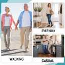 relxfeet Barefoot Walking Shoes for Women Men Adjustable Wide Diabetic Sneakers Zero Drop Breathable Slip-On for Daily Comfort