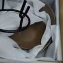 3 Tier Fruit Bowl for Kitchen Counter, Ceramic Fruit Basket with Metal Stand Tiered Fruit Display Set for Fruit, Vegetable, Cake, Dessert, Nuts, Snack, Brown (Large+Middle+Small)