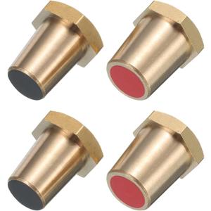 uxcell 5/16 Inch Battery Terminal Charging Posts Positive or Negative Battery Terminal Connector Post Adapter Female Screws 2 Pair