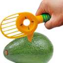 3 in 1 Avocado Tool: Slice, Pit, Cut & Serve Multifunctional Kitchen Gadget, 2 pc