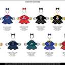 NFL Kansas City Chiefs Officially Licensed Cheer Dog Costume by MODERN HERO Includes Dress with Faux Stuffed arms and Tinsel pom-poms and Satin Bow Headband (X-Small)