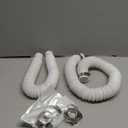 Pool skimmer hose 1.5 inch x 3ft Replacement for Intex pool hose, Above Ground Pool Skimmer Pump Transfer Hose Part # 10531,2 Pack