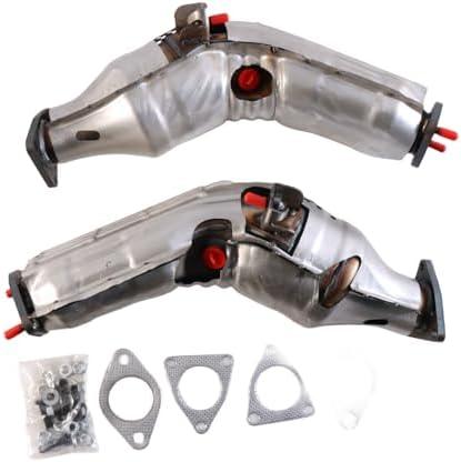 TAIROD Front Exhaust Manifold Catalytic Converter Left & Right For INFINITI G35 Nissan 350Z 2003 2004 1005 2006 3.5L (EPA Compliant)