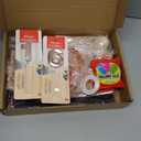 Sweet 16 Party Decorations, 49pcs Black Rose Gold Black Banner, Tablecloth, Butterfly Decor, Sweet 16 Sash and Tiara, Cake Topper, Candles, Balloons Arch