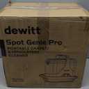 DeWitt Spot Genie Pro Portable Carpet Cleaner Machine, Upholstery Cleaner Lightweight 7.7lb Pet Stain & Odor Remover with 4 Cleaning Tools, Compact Design for Home, Car, and Furniture