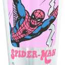 Marvel Spidey Comic 24 oz Clear Tritan Cup, 24 Ounce, Multicolored
