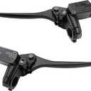 Left + Right 8mm Brake Master Cylinder Lever Mirror Hole for GY6 50cc 125cc 150cc 250cc Scooter Moped