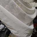 21'x28" White Chiffon Table Runner 