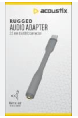 Acoustix USB Audio Adapter, 1 ct 