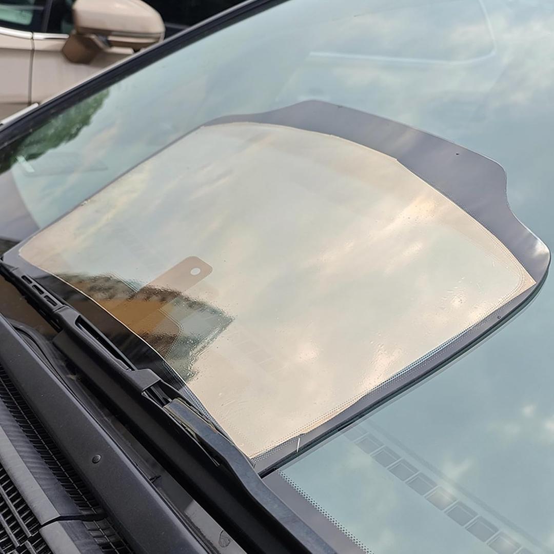 Gold Gray 70% VLT Car Windshield Tint Film, 19.68" x 118.11"