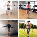 Jump Rope, Training Ropeless Skipping Rope for Fitness, Adjustable Weighted Cordless Jump Rope for Men and Women