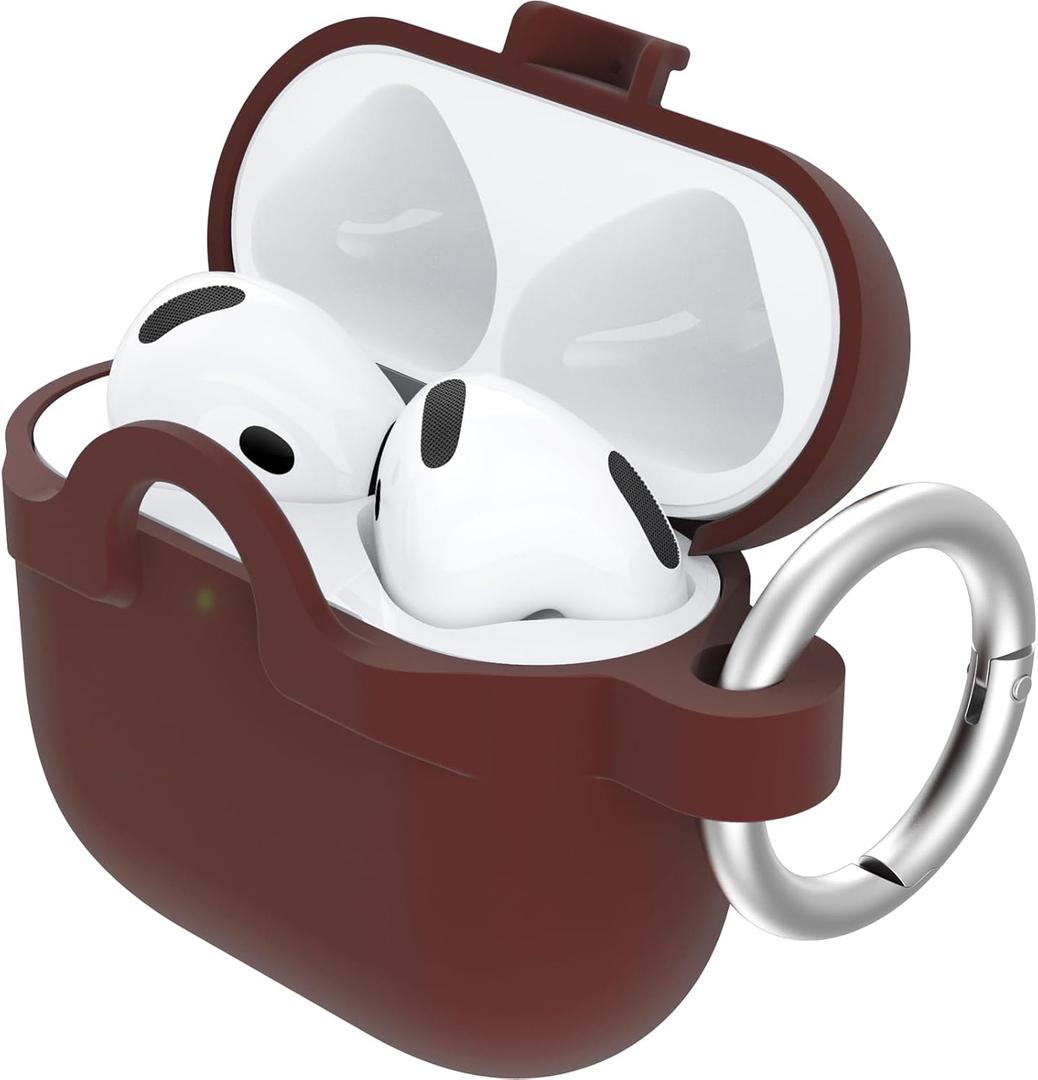 OtterBox Soft Touch Case for AirPods 4th Gen - Brick Red