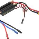 RC Boat ESC 30A Waterproof Speed Controller for 450mm Model Boat High Performance Brushed Motor Anti Interference Durable Long Life Electric Speed Control System