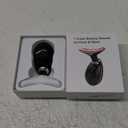 Red-Light-Therapy-for-Face-and-Neck, 7 Color Face Massager Tool for Wrinkles, Double Chin, Vibrating Facial Massager with Thermals for Skin Care, Glossy Black