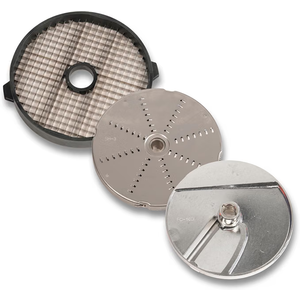 Sammic MX10 Disc Kit for Vegetable Slicer, Includes 3/8" Dicing Grid (FMC-10D), 3/8" Slicing Disc (FC-10D), 1/8" Grating Disc (SH-3), Special Disc Package for Mexican Restaurants, Commercial Use