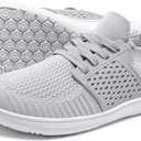 HOBIBEAR Wide Minimalist Barefoot Shoes Mens Womens Walking Sneakers Shoes | Zero Drop Sole | Optimal Relaxation, Size 40