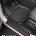 TAPTES All Weather Floor Mat for Honda CRV Hybrid Gas 2026 2025 2024 2023 | Full Set Car Liner Backrest Cargo Trunk & Door Sill Guards Covers | Rubber Carpet CR-V Interior Accessories 2023-2026