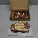 Shellwei 6 Pcs Christmas Table Decoration Nativity Scene Jesus Christian Centerpiece Wooden Xmas Religious Party Decor Believe Joy Noel Jesus Table Topper Winter Holiday Sign for Indoor New Year Craft