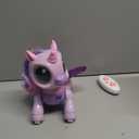 BIRANCO. Unicorn Robot Toys for Girls Age 3-5, Remote Control Electronic Pet, Gesture Sensing, STEM Play, Surprise Interactive Toy for Toddler Gifts and Kids Age 4 5 6+ Years Old (Purple)